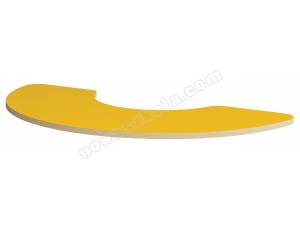 Blat banan 146 x 68 cm - żółty
