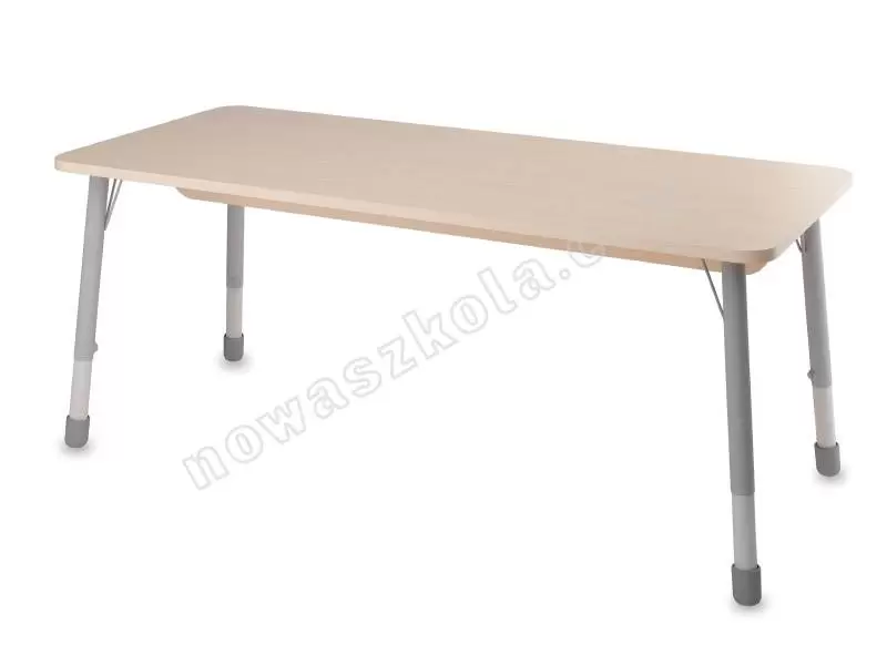 Prostokątny blat duży 180 x 80 cm - buk Nowa Szkoła